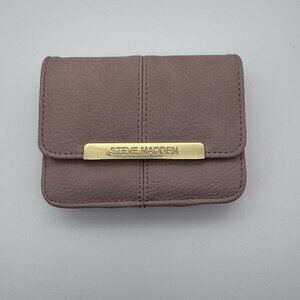 Steve Madden French Wallet Dusty pink  Accordion Style